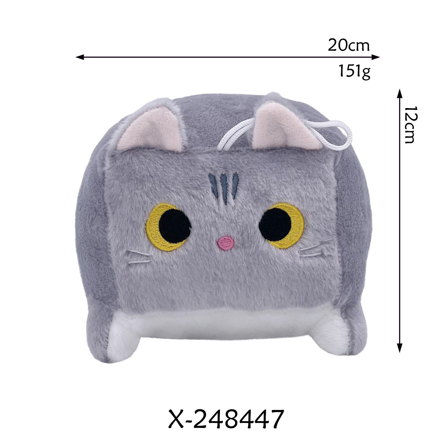 

Новая плюшевая игрушка-кукла в виде кота, милая маленькая подушка-кошка, студенческий мультяшный детский подарок