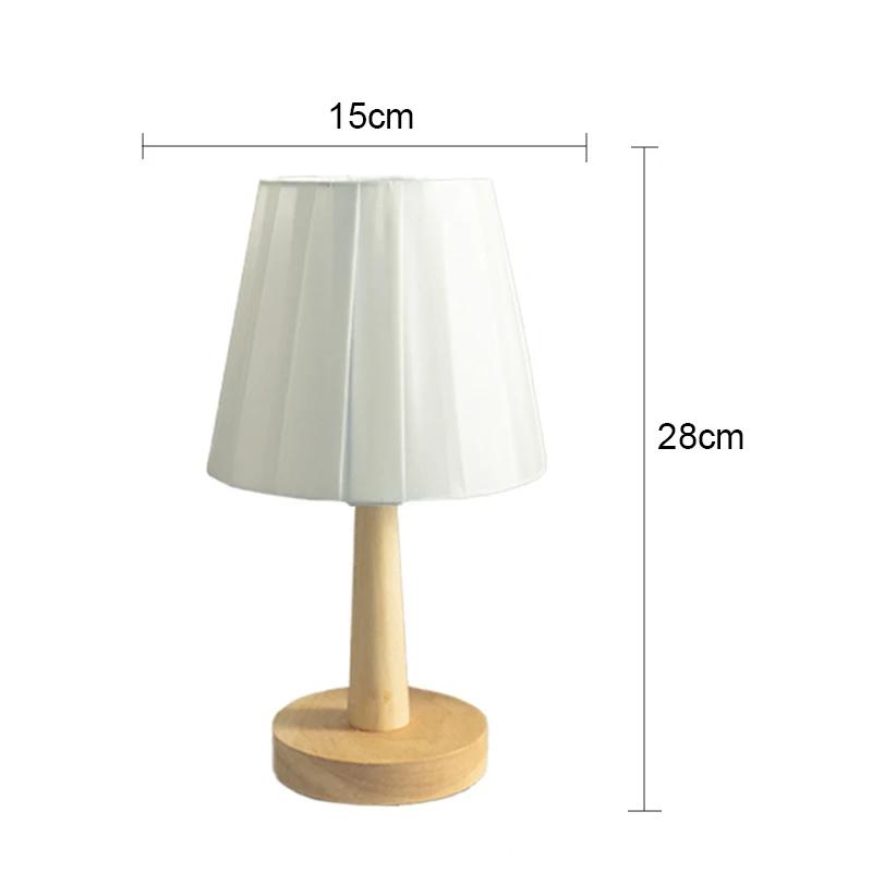 Xiaomi Nordic Plise Masa Lambası Kendin Yap Katlanabilir 5V USB 220V Sanat Atmosferi Yatak Odası Başucu Gece Lambası Ev Dekorasyonu