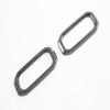 For Jetour Shanhai L7 X70 PLUS 2024 2025 2026 ABS CarbonFiber Car Center Air Condition Vent Cover Trim Interior Accessories