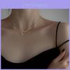 Colier Bătăi de Inimă de Vară Stil Coreean Nou Personalitate Unică Trendy Ins Popular Colier Lanț Claviculă Electrocardiogramă