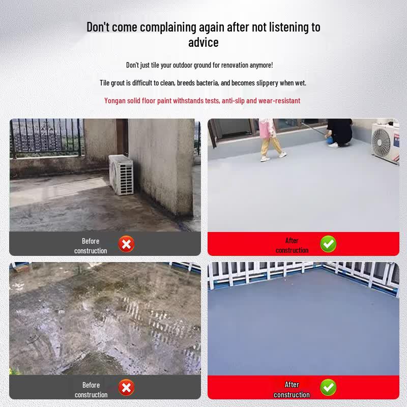 Yong'an Solid Allgll Water-based Indoor/Outdoor Floor Paint