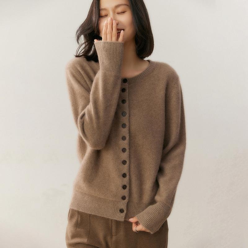 Qinghe 100% Pure Cashmere Women's Sweater - Ultra Soft Luxury Winter Pullover