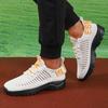 Men's Sports Luxury Casual Sports Shoes Mesh Running Shoes Summer Lightweight Thick Soled Fashionable Walking Shoes Women