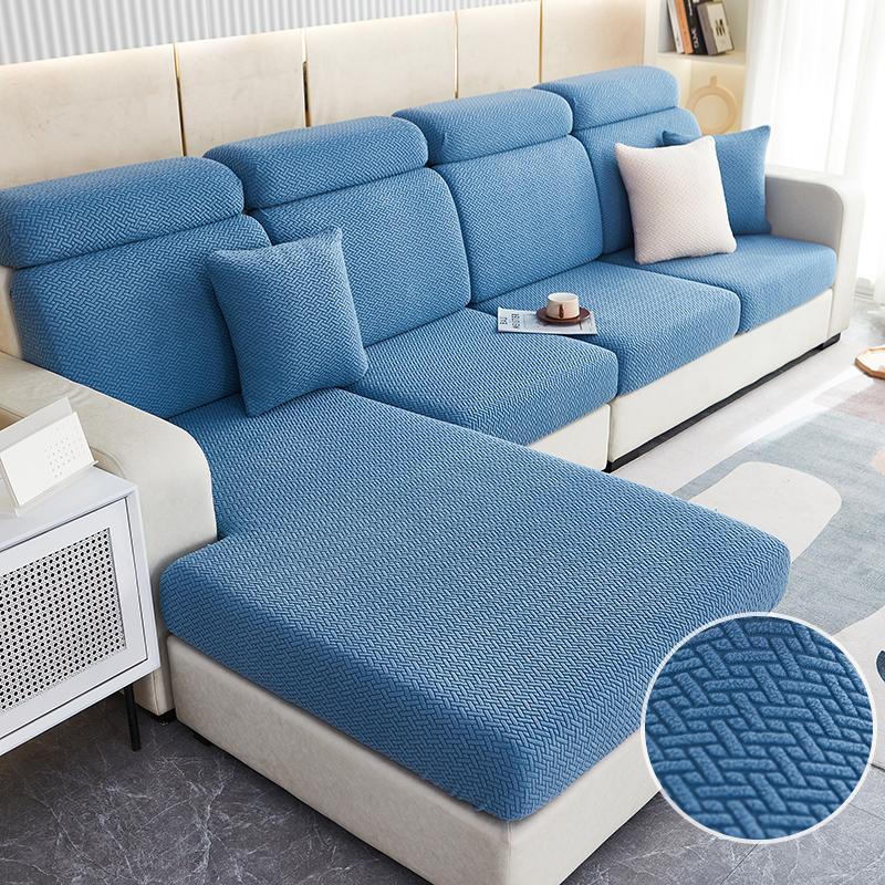 Husă de pernă groasă Huse de canapea montate pentru sufragerie Huse de scaun jacquard elastice lavabile Protector de mobilier canapea secțională