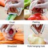 1-2pcs 3in1 Kitchen Convenience Vegetable Peeler Carrot Grater Fruit Cutter Hredding Tool Kitchen Gadgets Set Kitchen Supplies