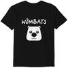 Tričko kapely The Wombats Anglická indie rocková hudební kapela Matthew Murphy Černé Gildan Klasické tričko