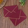 Retro Solid Color Envelopes Antique Invitation Envelope 7.3x5.3Inch For Wedding Valentines Card and Mailing