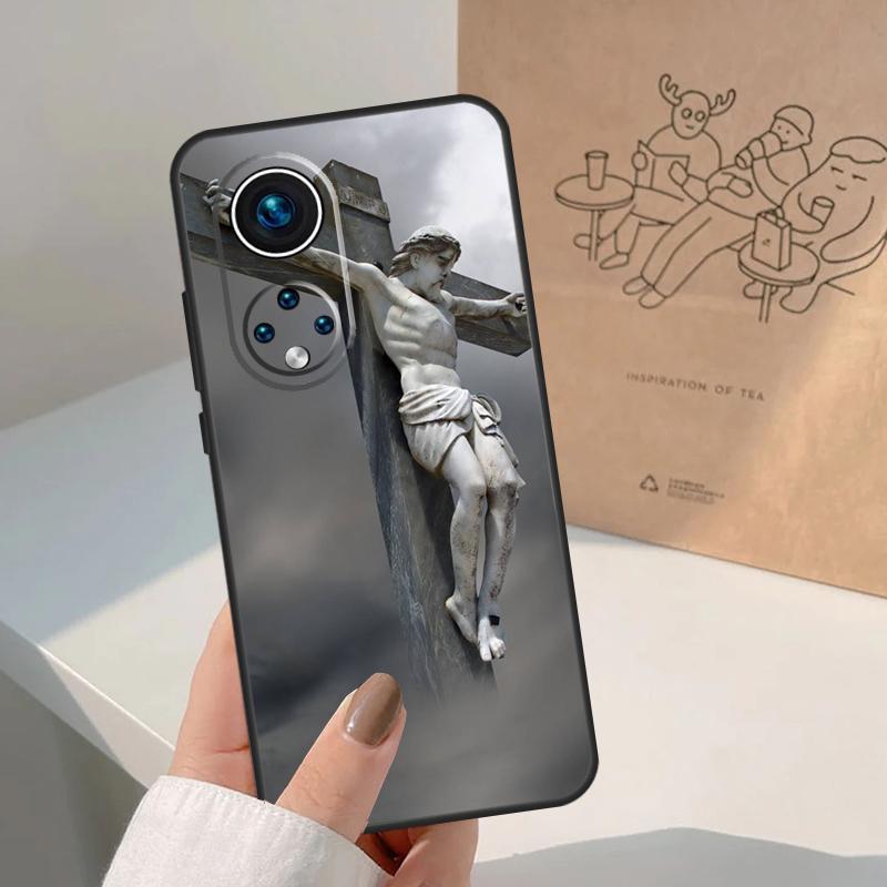 God Jesus Christ Christian Case For Honor Magic 7 Pro 5 6 Lite Cover For Honor 200 400 50 70 90 X8a X8b X9 X9a X9b X9c