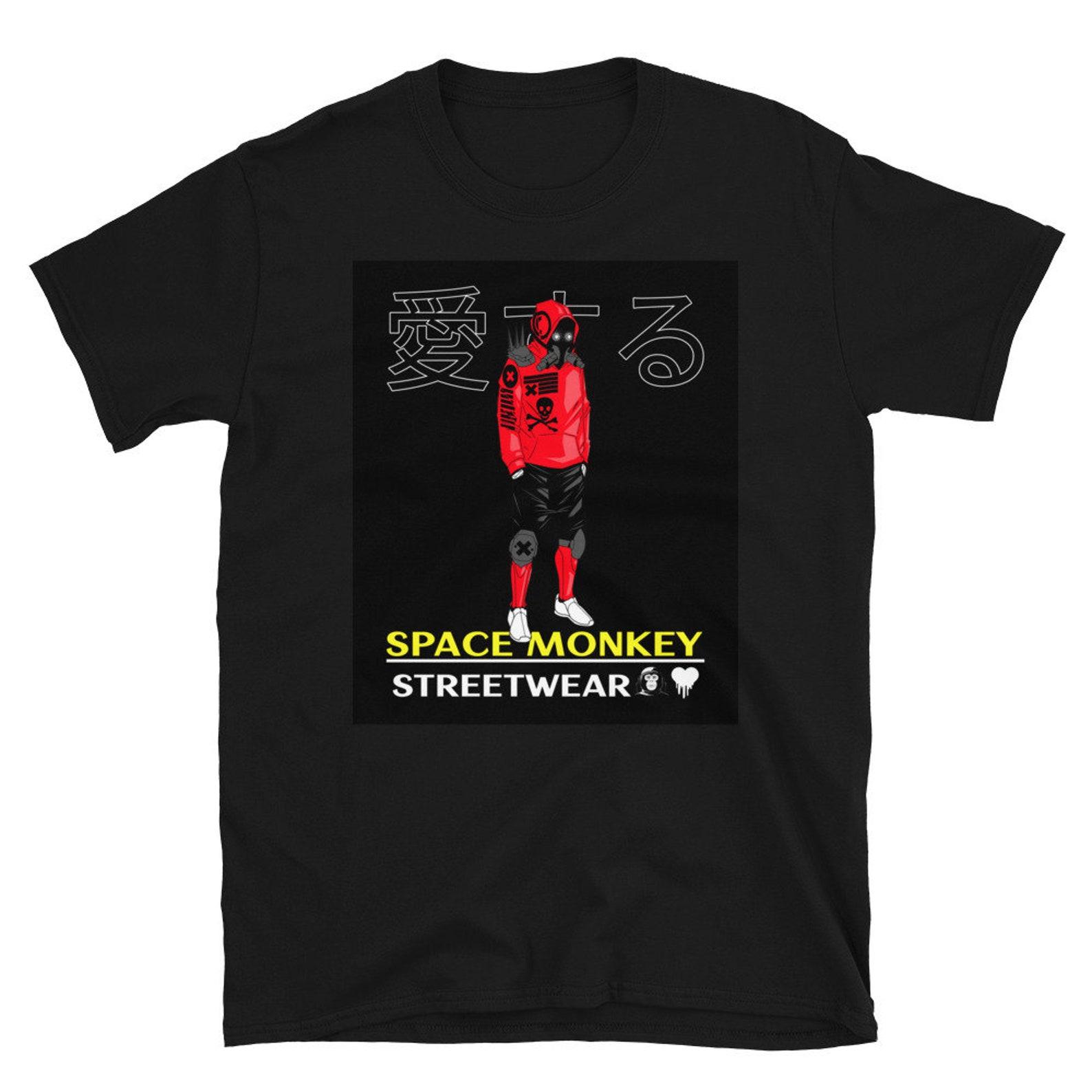 Street Wear Icon - Space Monkey Crew Unisex T-Shirt 3XL