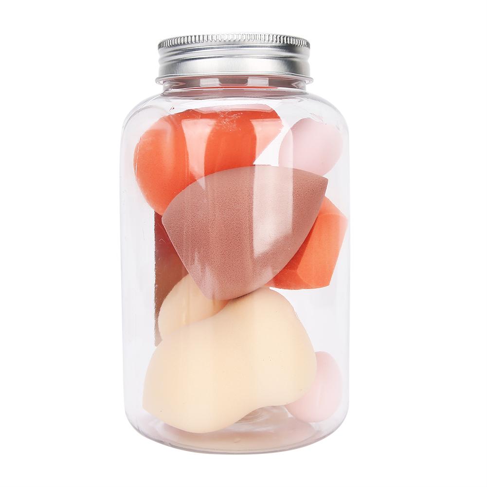 MAANGE 8pcs Makeup Sponge Wet Dry Dual Use Makeup Soft Powder Puff Makeup Tool4 Colors