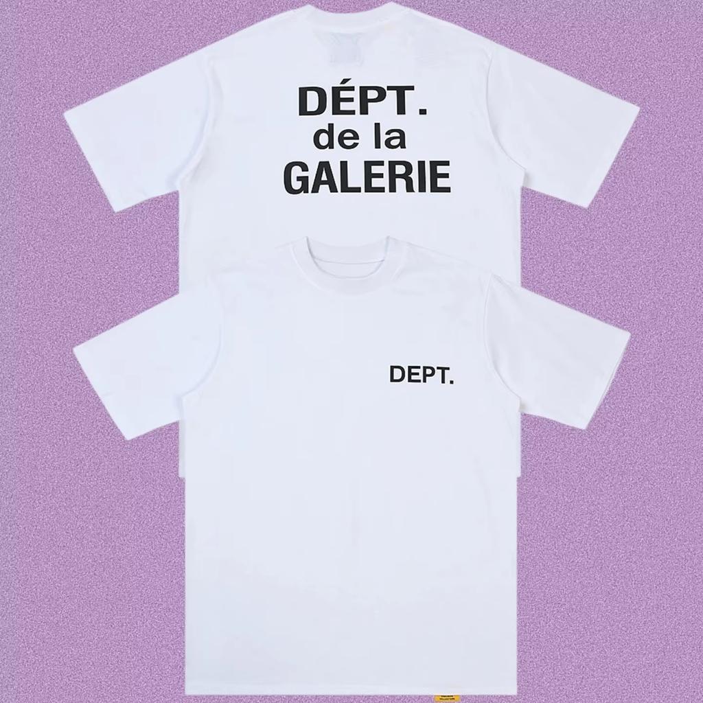 Nyt Galleri Dept Kortærmet Bogstavtrykt Nyt Amerikansk Afslappet Street Bomuld Stor T-shirt Trendy Varmt Salg