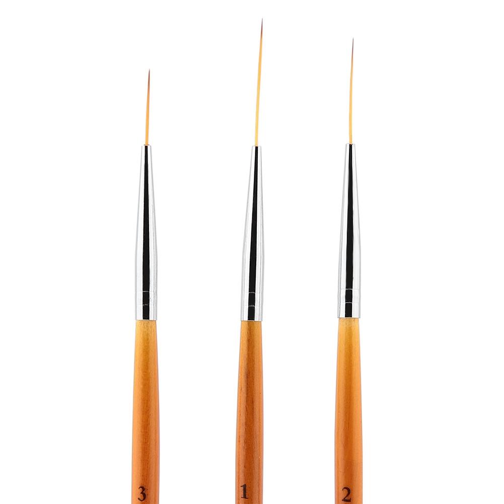 Fine Details Nail Art Liner Brush, Brush Nail Design Liner, Profesionalams