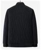 2025 Men's Plus Velvet Thickened Wool Coat - Autumn/Winter Style for Middle-aged and Elderly