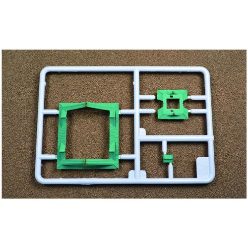 Doyusha 1/900 Easy Plastic Model Series Osaka Castle Pre-painted Plastic Model