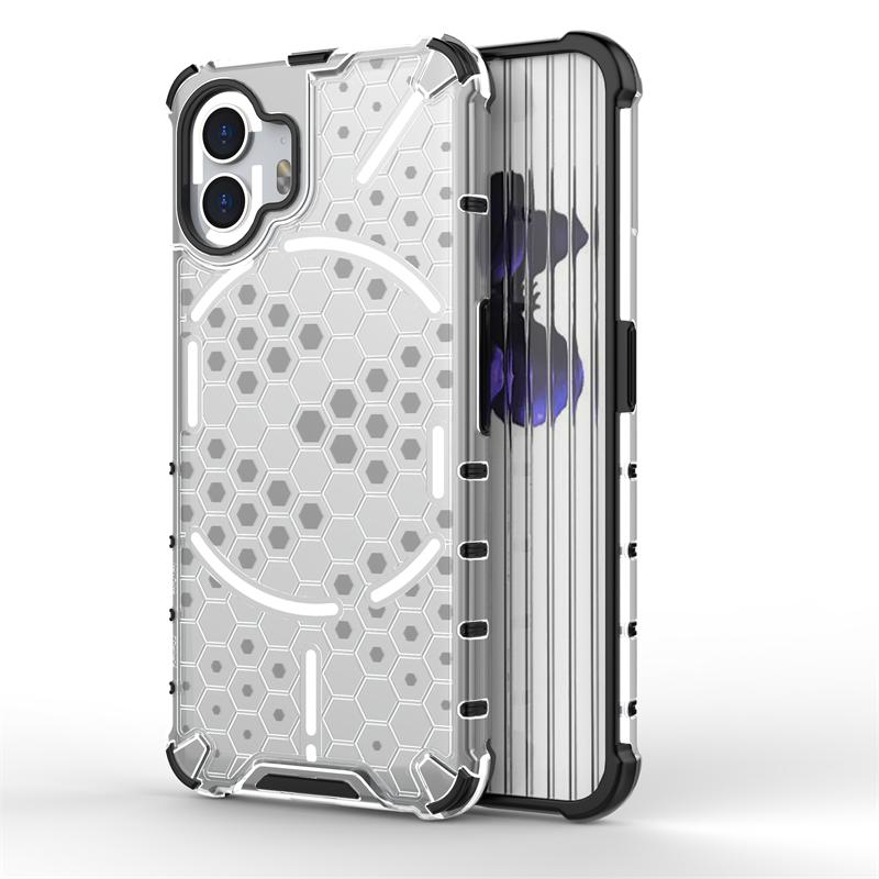 For Nothing Phone (2) Case Luxury Transparent Shockproof Armor Phone Cases For No Thing Phone2 NothingPhone 2 Hard PC Back Cover