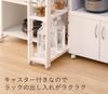 YAMAZEN SSR-2048C Gap Storage Kitchen Rack (20cm Wide X 40cm Deep X 85cm High)