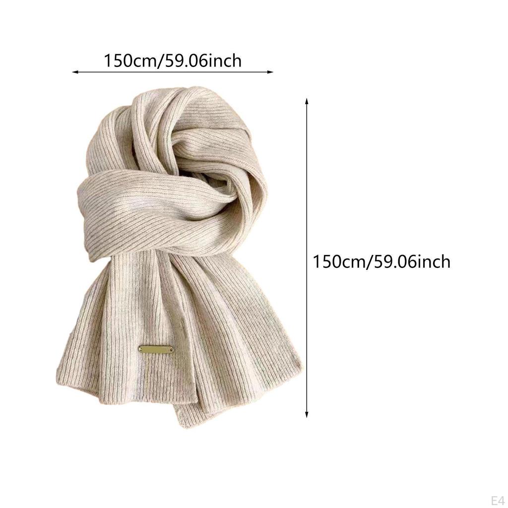 Women Men Scarf Comfortable Wedding Gift Costume Accessories Warm Winter