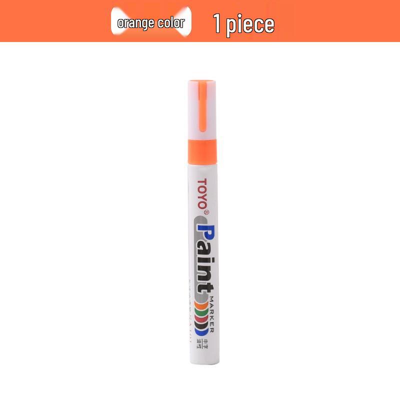 Toyo SA101 White Waterproof Tire Marker Pen - Non-Fading Touch-Up Paint Pen