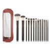 13 coffee makeup brushes with bag set, soft hair concealer brush, lip brush, eyeshadow brush, loose powder brush, detail brush, makeup now