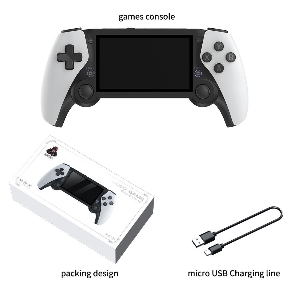 M25 HD Handheld Game Console: Connect to TV for Large-Screen and Two-Player PSP Games.