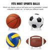 Ball Stand Stable Thickened Hollow Triangle Soccer Solid Display Acrylic Design Fall-resistant Volleyball Holder Ball