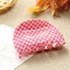 Acetate Hair Claw Medium Size Colorful Grid Plaid Stripe Hair Clip Shark Clips Girls Women Hair Accessories