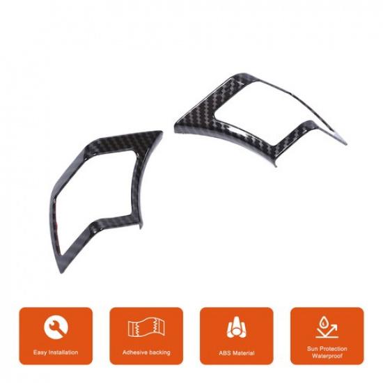 ABS Carbon Trument Dashboard Adjustment Trim For Infiniti G37 G25 G35 2007-13