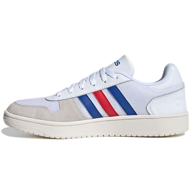 

Adidas Hoops 2.0 Cloud White Collegiate Royal Scarlet Unisex FW8250 EU 46.5