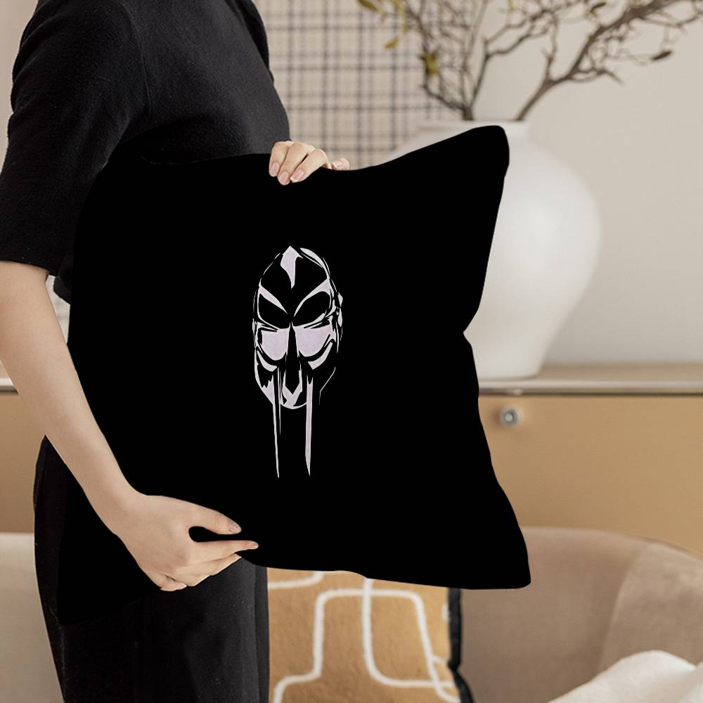 M-MF DOOM Personalized Pillow Dust Cover Bedroom Kids Party Decoration Pillowcase Birthday Children Gift