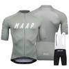 MAAP Mens Cycling Jersey Bib Shorts Set Performance Road Bike Apparel Breathable