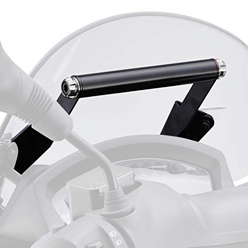 Daytona Motorcycle Screen Clamp Bar, Screen Mount Bar Holder for Tricity 125/155, Ash Silver, 16799