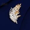 Brooch Accessory Butterfly Colored Diamonds Decor Durable Alloy Sparkling Wings