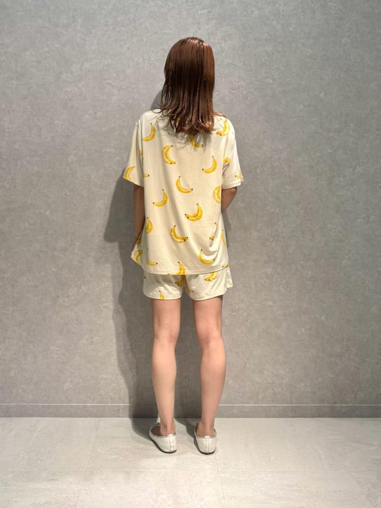 Gelato Pique Fruit Print Shorts PWCP252270 YEL Women's