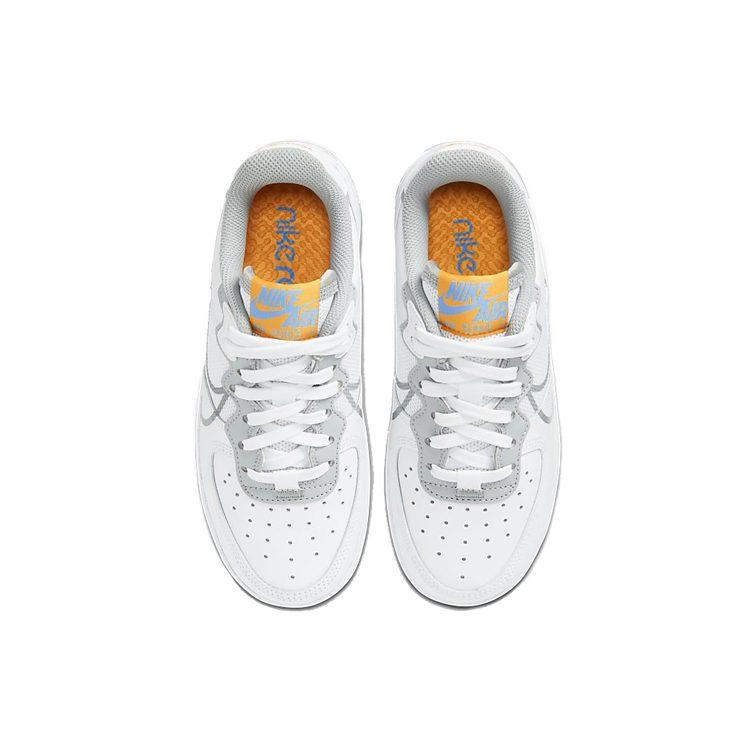Nike Air Force 1 Low React SU Weiß Hellgrau GS CT5117-102