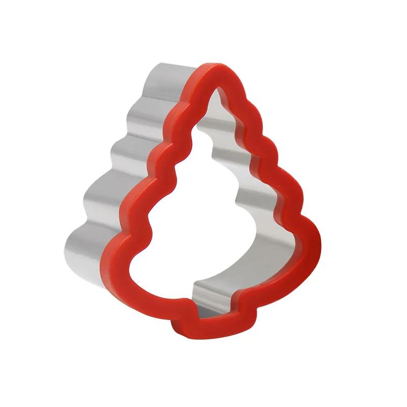 

Пластиковые формочки для печенья в виде цветка, рождественской елки, звезды, колокольчиков, снежинок, животных, формочки для печенья, кондитерские помадки, инструмент для декора торта