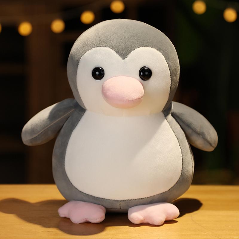 

Gentle Fat Penguins Plush Playthings Stuffed Cartoon Animal Doll Toy Lovely Girls Xmas Birth Date Present great for daily use 25cm серый
