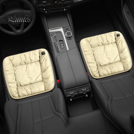 Pernă de scaun încălzită pentru mașină, rezistentă la uzură, încălzire rapidă, alimentată prin USB, temperatură reglabilă, oprire automată, pernă de încălzire electrică