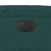 Electric Recliner Chair Dark Green Fabric