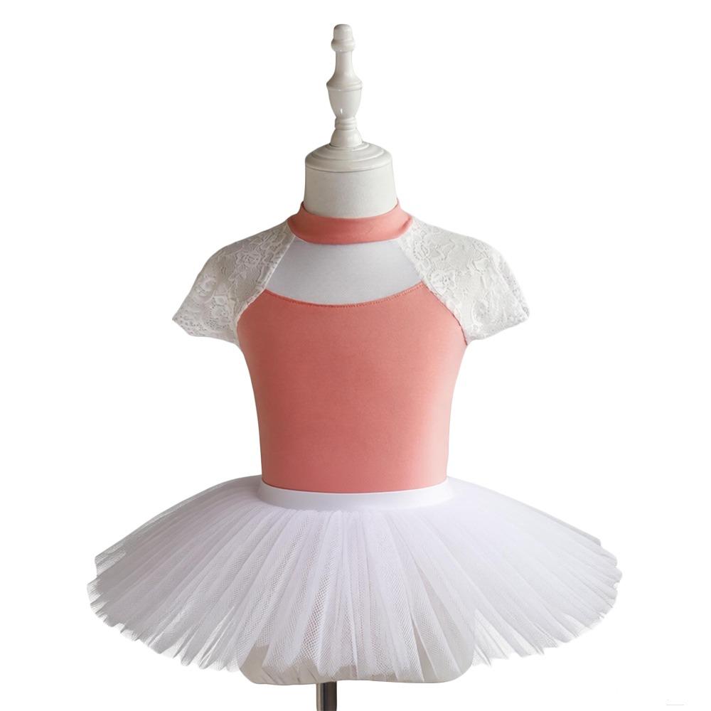 Summer Girls Ballet Tutu Leotard Breathable Gymnastics Dance Wear Fashion Ballet Costume Kids