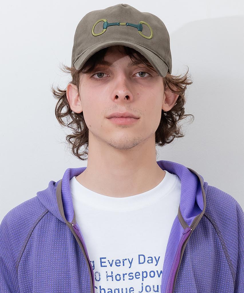 Pabeo Horsebit Cap (Khaki)