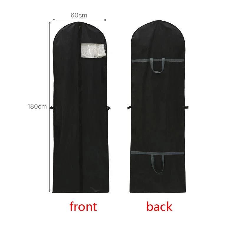 Practical Wedding Dress Dust-proof Bag New Waterproof Coat Hanging Storage Household Suit Jacket Protective Cover