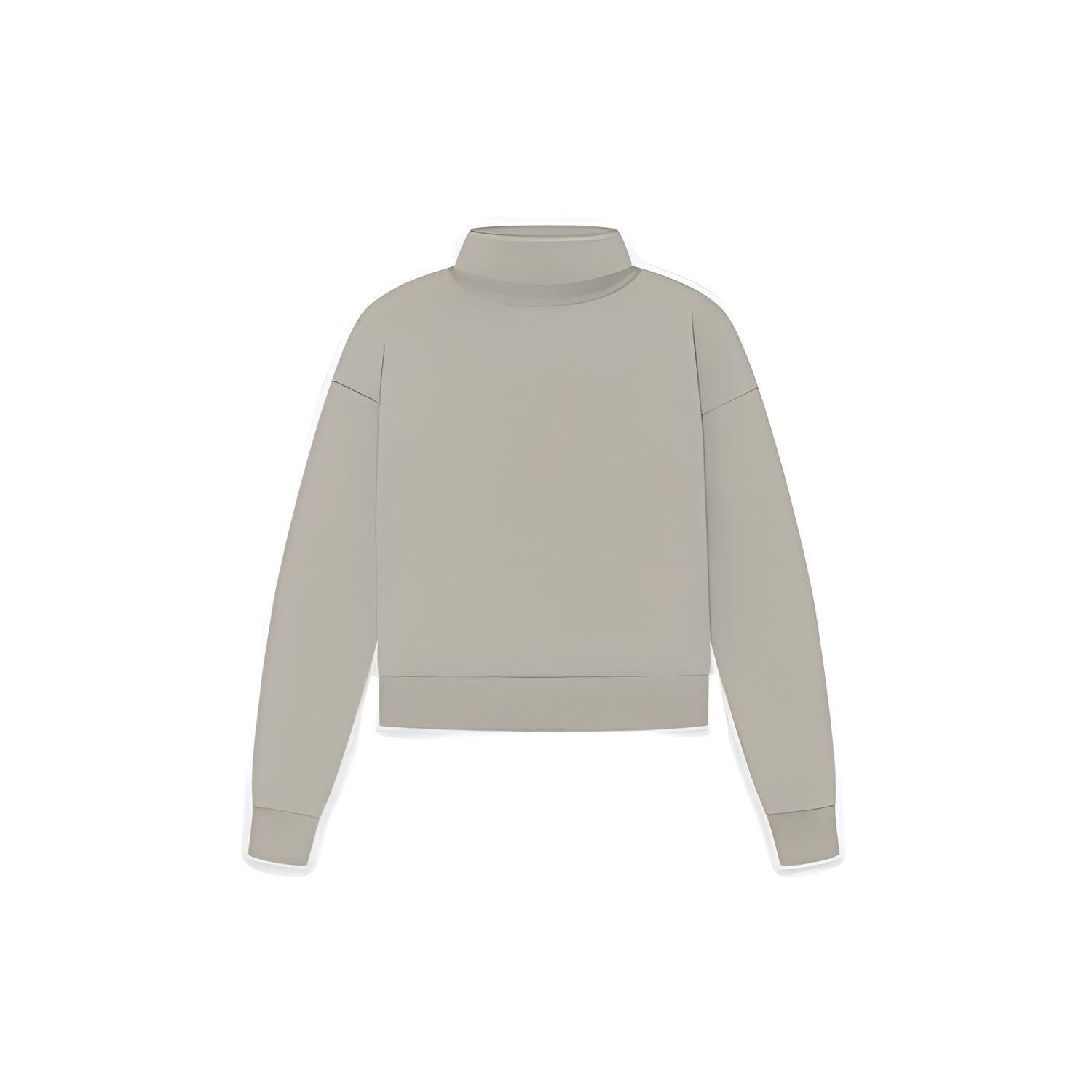 

Fear Of God Essentials SS23 джерси водолазка женские топы Seal-Gray FOG-SS23-088 XS