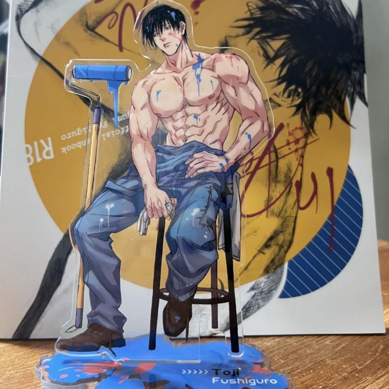Anime Jujutsu Kaisen Acryl-Ständer Ryomen Sukuna Geto Suguru Satoru Gojo Fushiguro Toji Schild Desktop-Dekoration Kindergeschenk