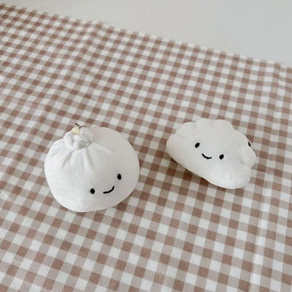 Plush Stuffed Dumpling Plush Keychain Dumpling Dumpling Plush Toy Couple