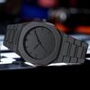 [ Klassische Uhr ] Herren Casual Sportuhr Schwarzes Zifferblatt Quarzuhr | Minimalistisches Uhrendesign | Langlebige Uhr für Herren Geschenk
