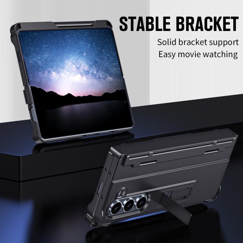 Galaxy Z Fold8 Ultra Case With Magnetic Hinge Cover Side Stylus Slot Kickstand PC Hard Shell Fold7 Fold6