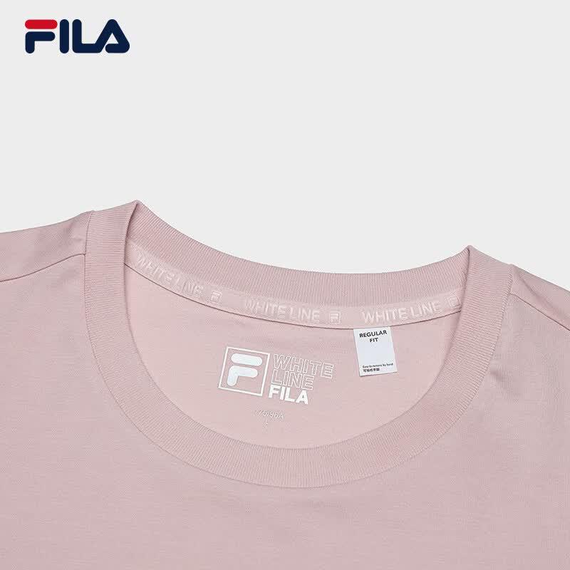 FILA Men's Knitted Short-Sleeve Cooling T-Shirt