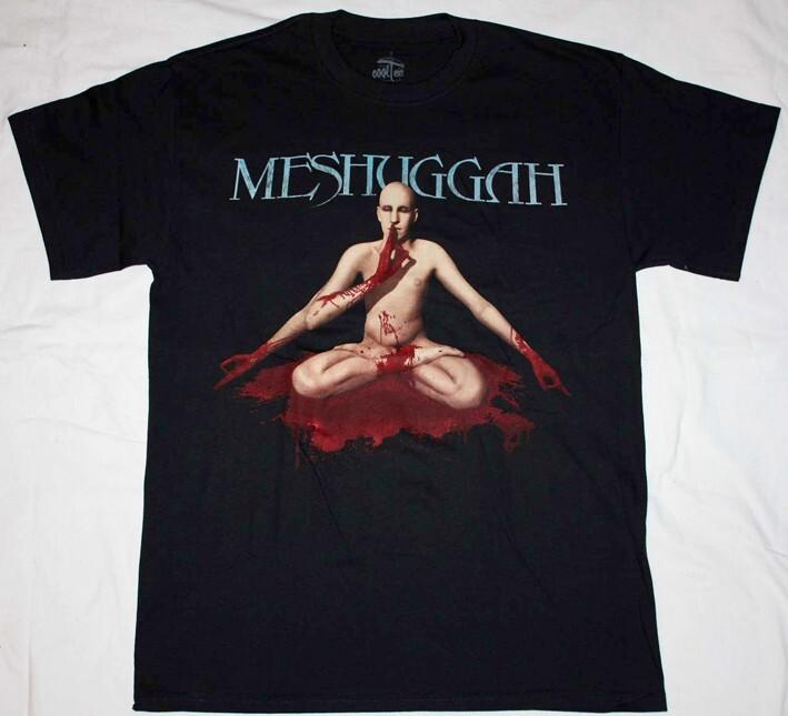 MESHUGGAH OBZEN Gift For Fans Black T-Shirt Cotton S-5XL BO1208 Unisex T-Shirt S