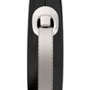 Laisse enrouleur - FLEXI - New Comfort - Sangle 5m - Pour chiens jusqu'à 15kg - Noir