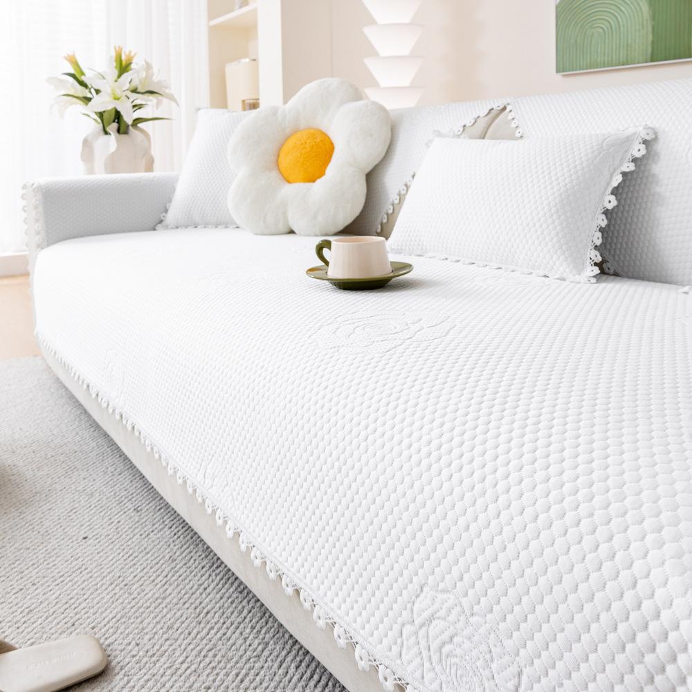 Lace Summer Cool Bean Sofa Cushion  New Non-Slip Mat Seat Cushion Summer High-End Sofa Cover